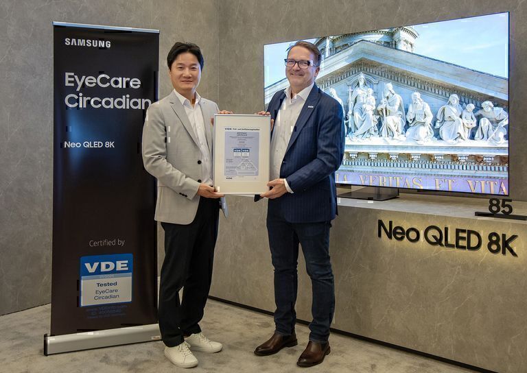 Samsung recibe Certificación de VDE para sus Smart TVs Neo QLED y Lifestyle